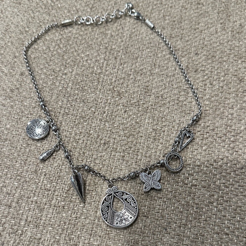 Silver Charm Necklace